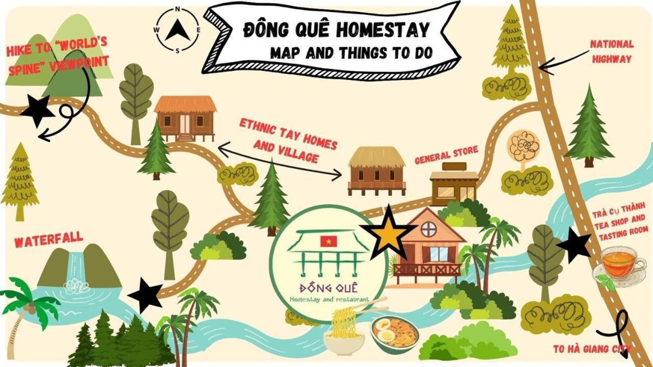 Dong Que Homestay-Tours-Motorbike, Car Rental, Hiking Ha Giang Exterior foto